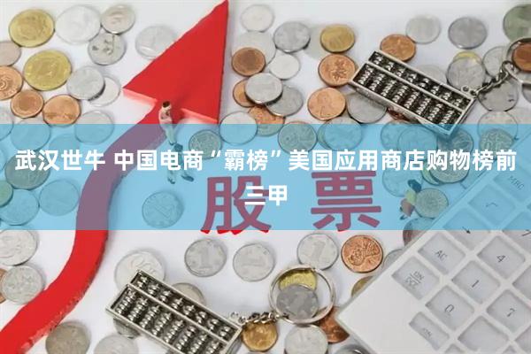 武汉世牛 中国电商“霸榜”美国应用商店购物榜前三甲