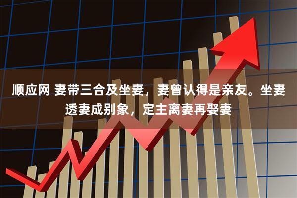 顺应网 妻带三合及坐妻，妻曾认得是亲友。坐妻透妻成别象，定主离妻再娶妻